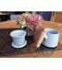 Tasse à thé en céramique avec couvercle