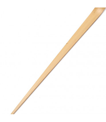 Cuillère à thé Matcha en bambou, faite à la main.