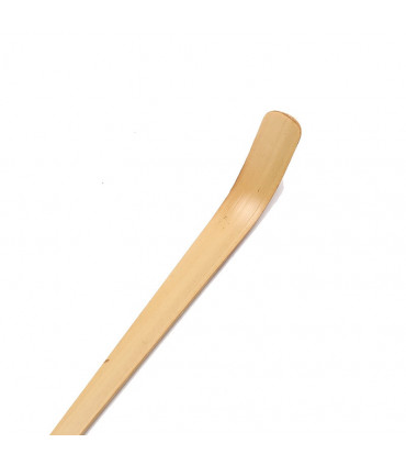 Cuillère à thé Matcha en bambou, faite à la main.